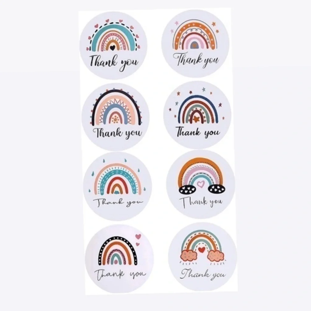 40 Thank You Stickers!